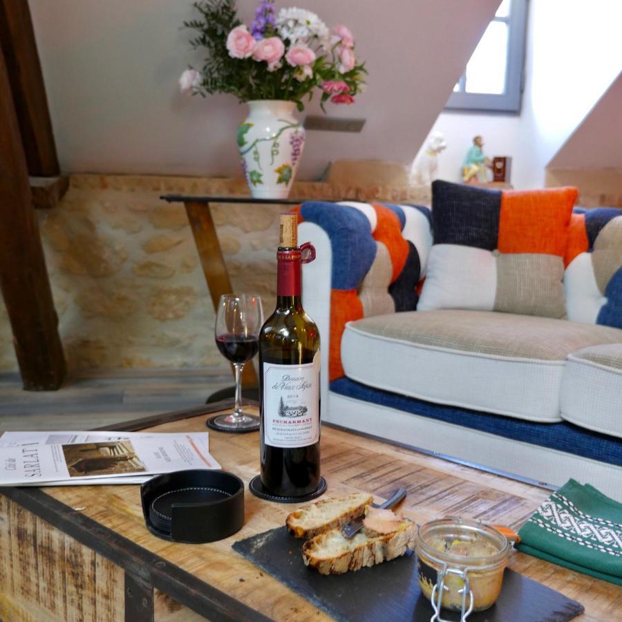 In Sarlat Luxury Rentals, Medieval Center - Loft Stella Matutina -2P-Ascenseur-Climatisation Luaran gambar