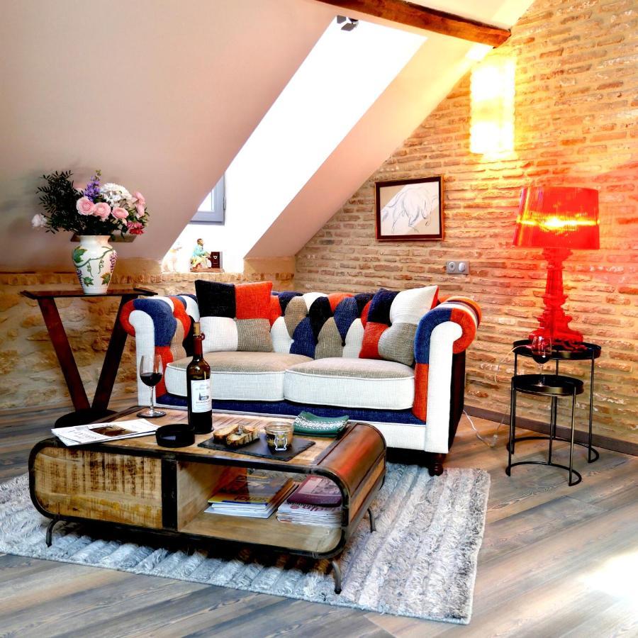 In Sarlat Luxury Rentals, Medieval Center - Loft Stella Matutina -2P-Ascenseur-Climatisation Luaran gambar